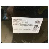 HOMCOM Air Fryer, 1700W 6.9 Quart Air Fryer Oven with 360° Air Circulation, Adjustable Temperature, Timer and Nonstick Basket for Oil Less or Low Fat Cooking