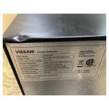 Vissani 3.1 cu. ft. 2-Door Mini Refrigerator in Stainless Steel with Freezer, ENERGY STAR
