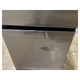 Vissani 3.1 cu. ft. 2-Door Mini Refrigerator in Stainless Steel with Freezer, ENERGY STAR