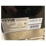 VEVOR - Commercial Frozen Drink Maker, 15Lx3 Triple Tank Slushy Machine, 180 Cups Stainless Steel Margarita Smoothie - black,silver