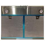 Vissani Caprelo 30 in. 320 CFM Convertible Under Cabinet Range Hood in Stainless Steel with LED Lighting and Charcoal Filter QR254S