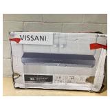 Vissani Caprelo 30 in. 320 CFM Convertible Under Cabinet Range Hood in Stainless Steel with LED Lighting and Charcoal Filter QR254S