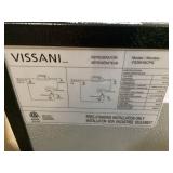 Vissani 3.2 cu. ft. Mini Refrigerator in Black, ENERGY STAR