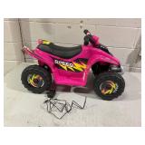 Resenkos 6V Kids Ride On Electric ATV, Ride On Toy Car for Kids 3-5 Boys & Girls Pink