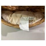 Wicker Two Tier Cat House Basket