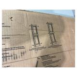 Mid America Raised Panel Vinyl Shutters (1 Pair) - 14.75 x 47 036 Classic Blue