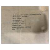 Giantex Solid Wood Platform Bed Frame Mid Century Full Bed Frame with Headboard