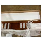 Giantex Solid Wood Platform Bed Frame Mid Century Full Bed Frame with Headboard