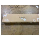 3-Person Outdoor Garden Backless Bench Acacia Wood Patio Park Bench Porch Yard