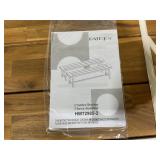 3-Person Outdoor Garden Backless Bench Acacia Wood Patio Park Bench Porch Yard