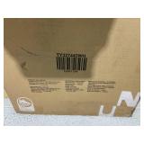 Costway Kids Art Easel Double Sided Chalkboard Magnetic Whiteboard with Storage Tray White