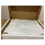 Costway TP10300GR Kids Corner Wooden Play Kitchen Set with Range Hood & Stoves - Gray