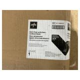 Medline Knockdown Shower Chair With Arms Aluminum Gray