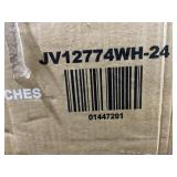 Swivel 24-Inch Counter Height Stool Set of 2 with Inclined Backrest