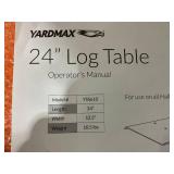 YARDMAX 24" Log Table for Half Beam Log Splitters