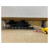 HOMCOM Work Bench Tool Stand with Adjustable Height and Angle, Carpenter Saw Table with 4 Clamps, Steel Frame, 220lbs Capacity