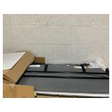 Costzon Baby Changing Table, Adjustable Height Portable Diaper Station w/Lockable Wheels, Safety Belt, Large Storage Rack & Bag, Folding Nursery Station for Infant Newborn (Grey)