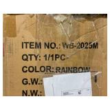 Qaba Ride on Real Walking Unicorn with Sparkly Horn, Soft Plush Ride on Rocking Horse Bearing 176lbs