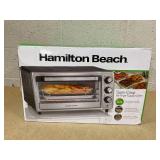 Hamilton Beach Sure-Crisp Air Fryer Toaster Oven Black