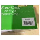 Hamilton Beach Sure-Crisp Air Fryer Toaster Oven Black