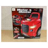 Qaba Truck Engine Toy, Kids Mechanic Repair Set for 3-5 Yr Toddlers, Big Builder Kit, Take Apart Motor Vehicle Pretent Play Car Service Station