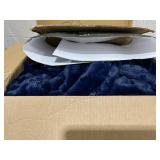 The Lola Blanket XL (80 X 90 inches) Navy Blue