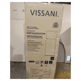 Vissani 7.2 cu. ft. Top Freezer Refrigerator in Stainless Steel Look