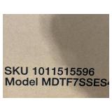 Vissani 7.2 cu. ft. Top Freezer Refrigerator in Stainless Steel Look