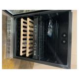 NewAir Premium 24 in. Dual Zone 20 Wine Bottles and 70 Cans Beverage and Wine Cooler w/ Customizable Shelves in Stainless Steel