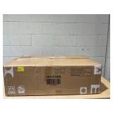 Foldable Dining Chairs Set of 2 with Woven Rattan Backrest