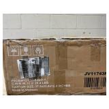 Foldable Dining Chairs Set of 2 with Woven Rattan Backrest