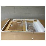 Foldable Dining Chairs Set of 2 with Woven Rattan Backrest