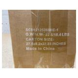 Goplus 5-in Black Electric Fireplace Insert