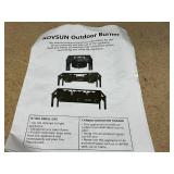 ROVSUN 3 Burner Outdoor Propane Gas Stove, 225,000 BTU High Pressure Stand Cooker