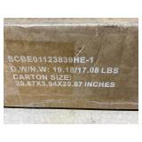 Set of 4 Bar Stools - Stackable Wood Dining With Round Top, 18-inch Bentwood Backless for Kitchen, Home, Garden, Living and Class Room (Natural)