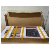 SuperFit 0.6-3.8MPH Walking Pad Under Desk Treadmill with Remote Control and LED Display Pink