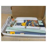 Qaba 49 Piece Toddler Tool Set for Ages 3-6 Years, Light Blue