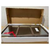 PawHut Wood Rabbit Hutch, Elevated Guinea Pig Cage with Run, Coffee 35.5" x 20.75" x 34.25"