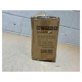 HOMCOM Christmas Tree Collar, Steel Tree Ring Skirt, Home Xmas Decoration for Christmas Tree, 26" x 26" x 9", Silver