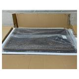 HOMCOM 24" Farmhouse Christmas Tree Base Cover Wooden Christmas Tree Collar Box Home Decoration, Dark Distressed Wood Finish