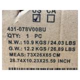 Qaba Foldable Baby Playpen, 57" x 57" Baby Play Yard, Kids Activity Center with Anti-Slip Base, 14 Panels