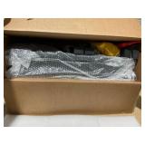 Outsunny All-Weather Patio Chair, HDPE Patio Dining Chair, Heavy Duty Wood-Like Outdoor Furniture for Garden, Backyard, Deck, Porch, Lawn, Black