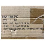 PawHut 2-Level Small Animal Cage Rabbit Hutch with Wheels, Removable Tray, Platform and Ramp for Bunny, Chinchillas, Ferret, Pink