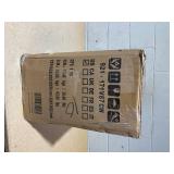 HOMCOM 6 Point Vibrating Massage Office Chair with Heat, Linen High Back Massage Desk Chair with Reclining Backrest, White(m-3)