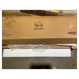 HOMCOM 3 Door Sideboard Buffet Cabinet, Coffee Bar Cabinet with Chevron Pattern, Adjustable Shelf and Metal Legs, Natural Wood