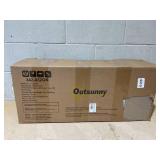 Outsunny 5FT Kids Trampoline with Enclosure Net for Age 3 to 6 Years Green