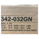 Outsunny 5FT Kids Trampoline with Enclosure Net for Age 3 to 6 Years Green