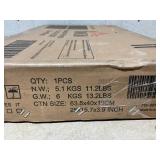 HOMCOM Textured Aluminum Portable Wheelchair Ramp for Home, Steps, Doorways, Foldable Handicap Ramp 2