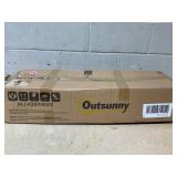 Outsunny Metal Arch Backdrop Stand Set of 3, 7/6.5/6 ft Wedding Arch Frame, Balloon Backdrop Arch Stand Set for Birthday Party, Bridal Shower, Graduation, Ceremony, Banquet Decorations, Gold