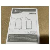 Outsunny Metal Arch Backdrop Stand Set of 3, 7/6.5/6 ft Wedding Arch Frame, Balloon Backdrop Arch Stand Set for Birthday Party, Bridal Shower, Graduation, Ceremony, Banquet Decorations, Gold